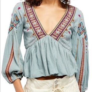 NWOT never worn Free People blouse